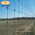 Galvanized steel field goat fence with t post
